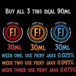 Buy 3 deal 30ml each mild medium & hot